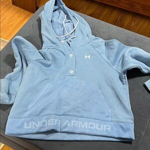 Under Armour Light Blue Pullover Hoodie